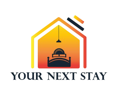 A picture of the logo for your next stay.