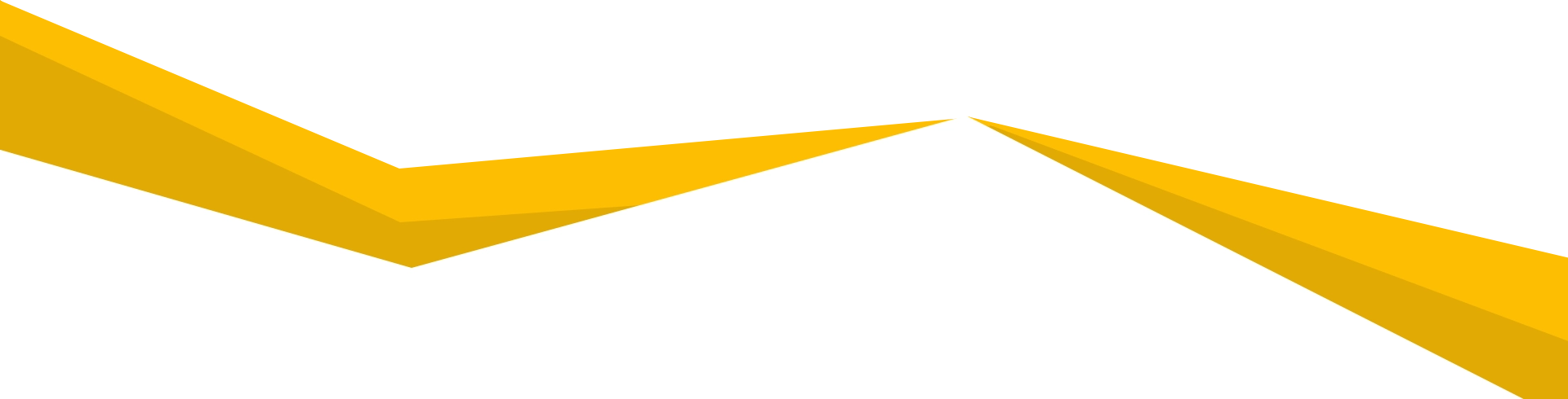 A yellow and black banner with some white lines